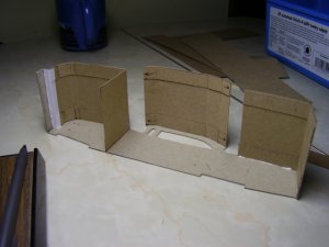 underside view of strip parts glued to first panel.JPG