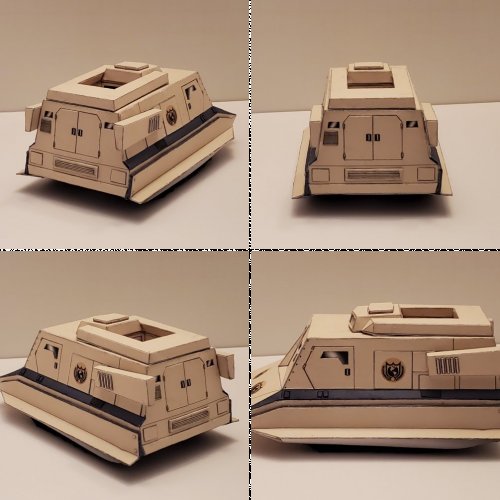 MK-II (unarmed) Land Rover from "BUCK ROGER in the 25th CENTURY" (1:50 scale)