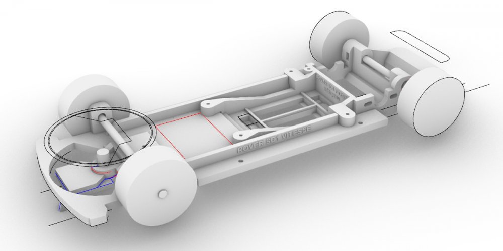 Rover Vitesse 3d print 10.jpg