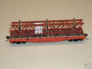 Illinois Flat car with Truss load.JPG