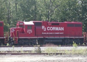 RJ CORMAN LOCOMOTIVE AT CRESSON 8-26-08.jpg