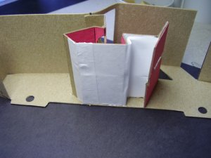 Front seat assembly glued in place..JPG