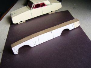 Completed pontoon section white side two..JPG