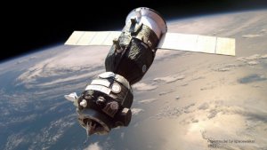 PaperSoyuz in space.jpg