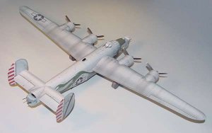 John Dell's B-24J Card model built by Swampfox.jpg