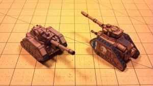 Warhammer 40K - Leman Russ Vangulsher and Vangulsher Hellcat (Dual build) 27.jpg