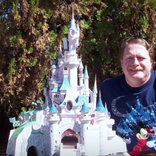 Disney's Sleeping Beauty Castle - Large Paper Model