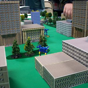 Battletech Papercraft Cities