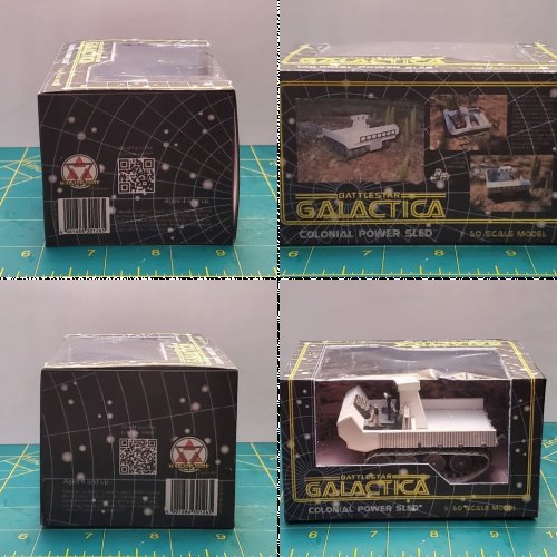 Display box for the Colonial Power Sled (1:50 scale)