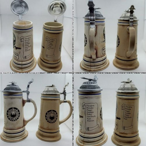 Battlestar Galactica "TOP GUN" stein