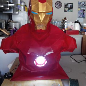 iron man bust life size