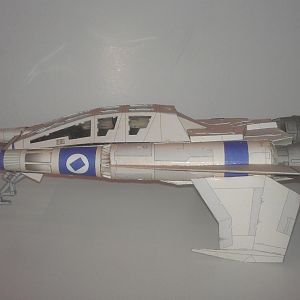 Buck Rogers Thunder Fighter QUAD (with Cockpit interior 2.0)