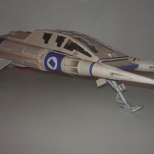 Buck Rogers Thunder Fighter QUAD (with Cockpit interior 2.0)