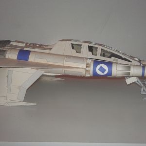 Buck Rogers Thunder Fighter QUAD (with Cockpit interior 2.0)
