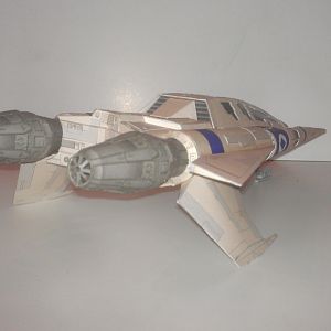 Buck Rogers Thunder Fighter QUAD (with Cockpit interior 2.0)