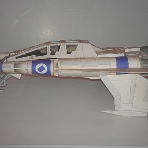 Buck Rogers Thunder Fighter QUAD (with Cockpit interior 2.0)