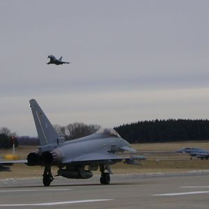 Eurofighter AIRBASE Rostock-Laage Germany