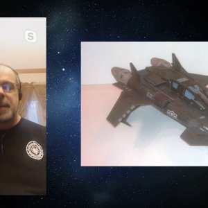Battlestar Galactica Fan Club Ep01 Paper Models