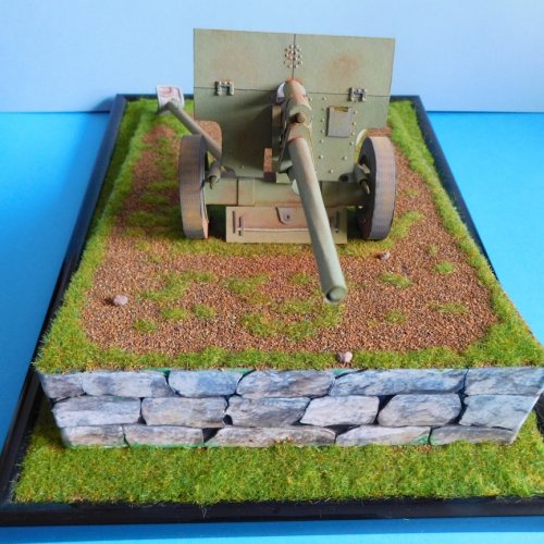 Russian anti-tank gun ZIS-2 (Slovakia)