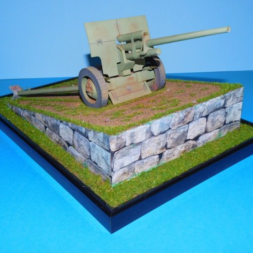 Russian anti-tank gun ZIS-2 (Slovakia)