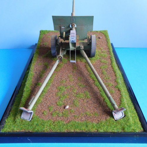Russian anti-tank gun ZIS-2 (Slovakia)