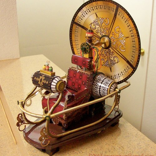 HG Wells - The Time Machine 1/12 Scale Paper Model