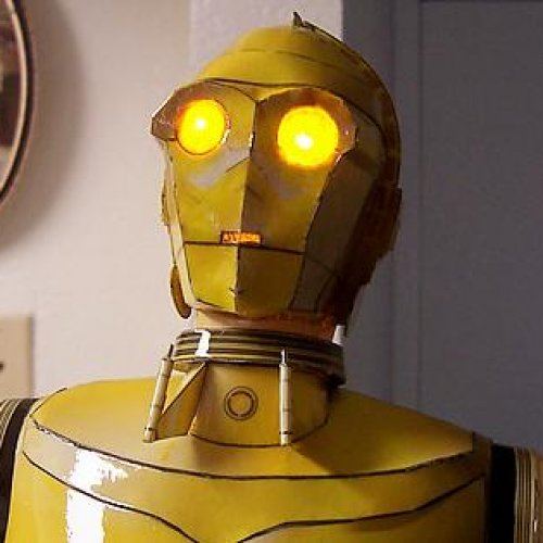 C3PO 1/12 Scale Paper Model