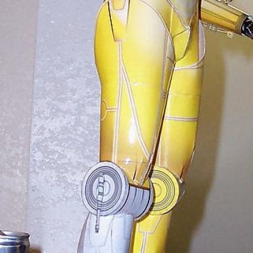 C3PO 1/12 Scale Paper Model