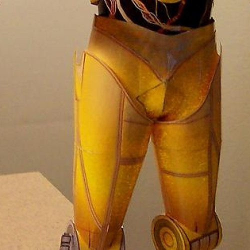 C3PO 1/12 Scale Paper Model