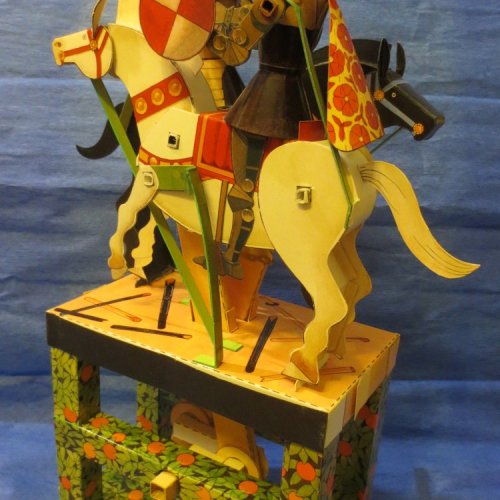 Battling Knights