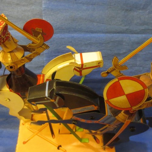 Battling Knights