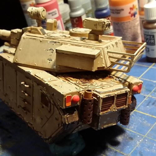 Abrams Inspired MBT, rear left