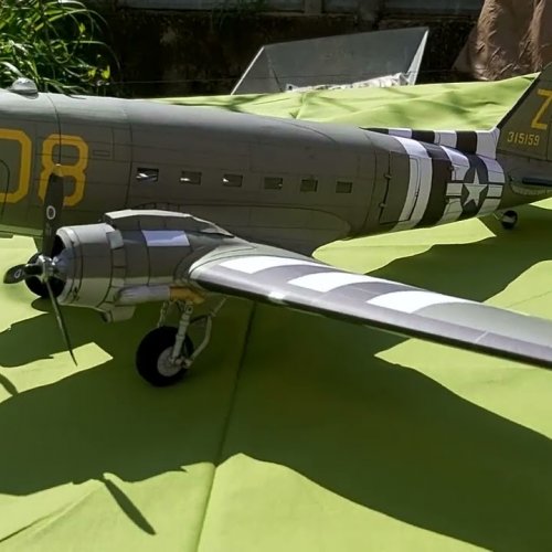 C47 Papercraft