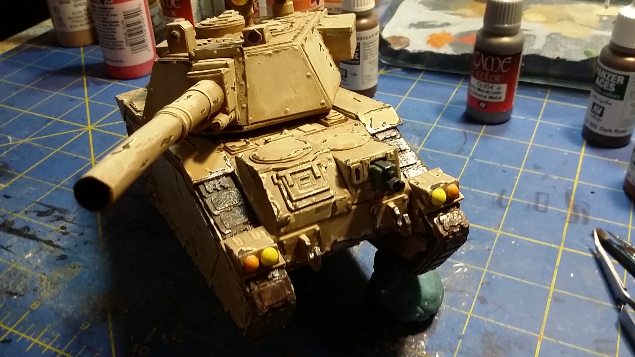 Abrams Inspired MBT, glacis detail