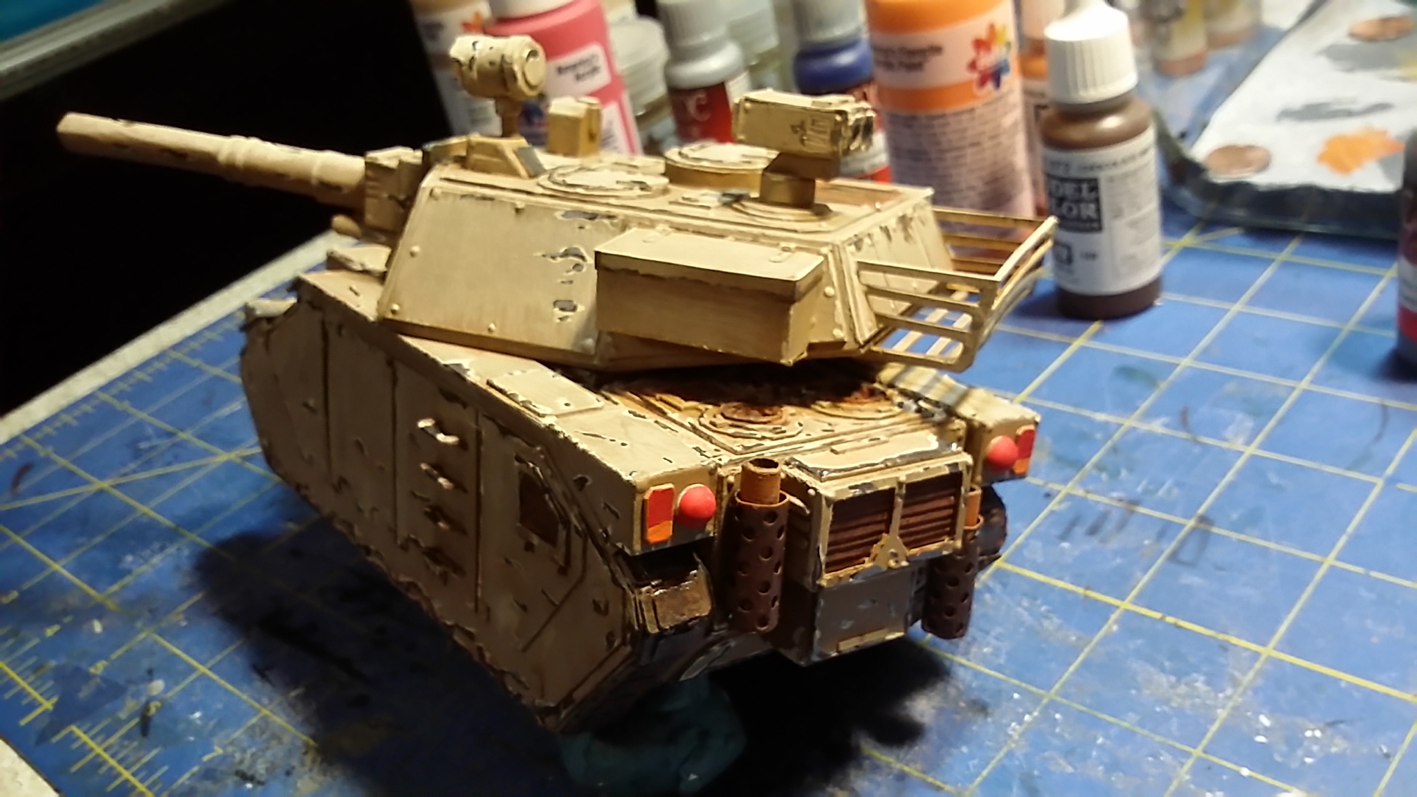 Abrams Inspired MBT, rear left