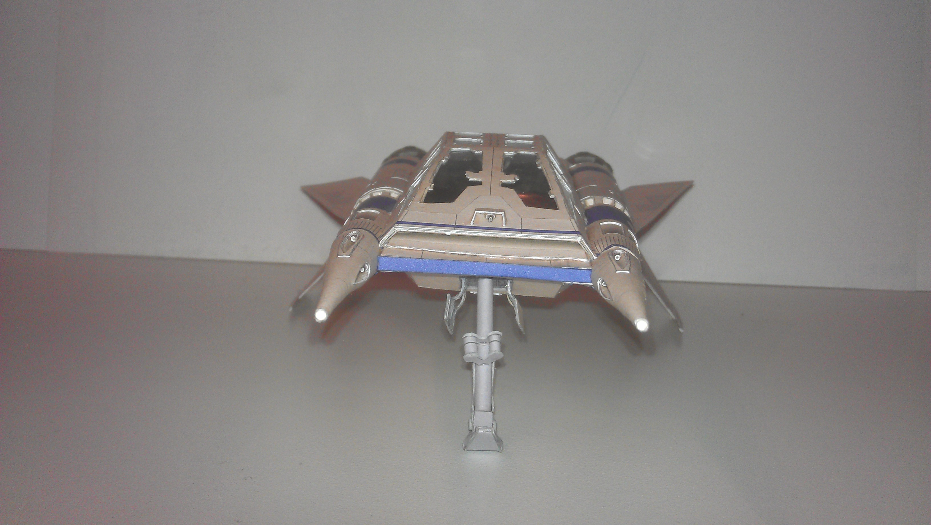 Buck Rogers Thunder Fighter QUAD (with Cockpit interior 2.0)